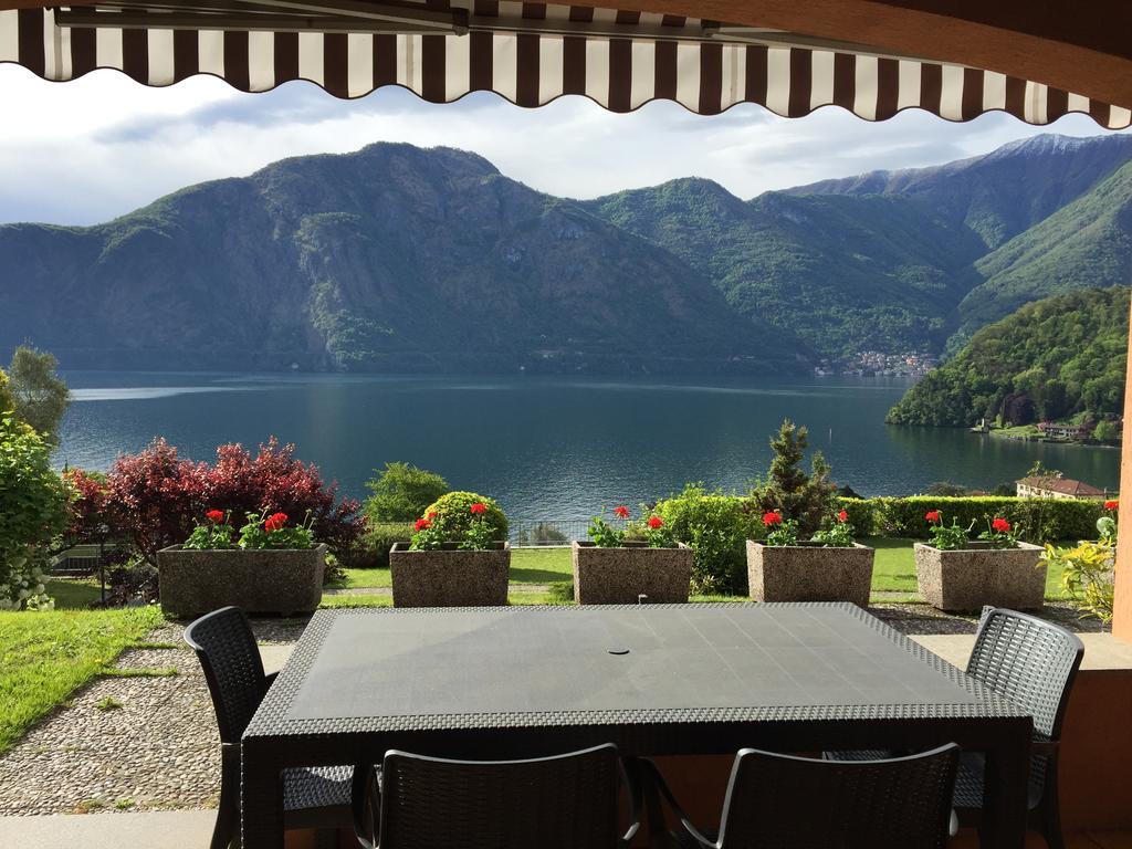 Apartment Bella Vista In Mezzegra With Pool Sleeps 6- By Italian Apartments ภายนอก รูปภาพ